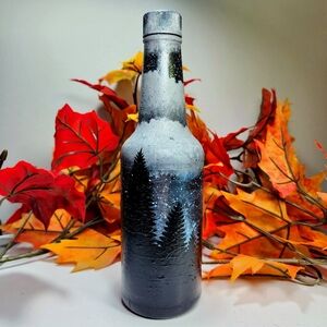 Night Sky Bottle Art